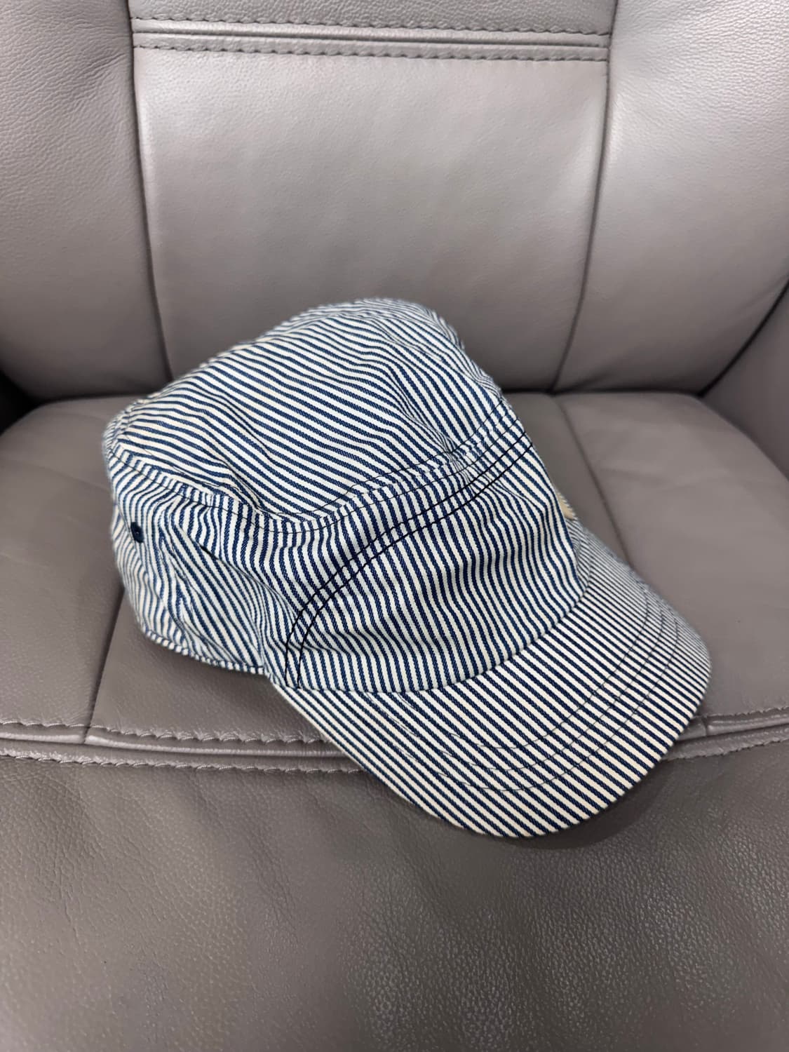 노스페이스 스트라이프 네이비 캠프캡 상품이미지3