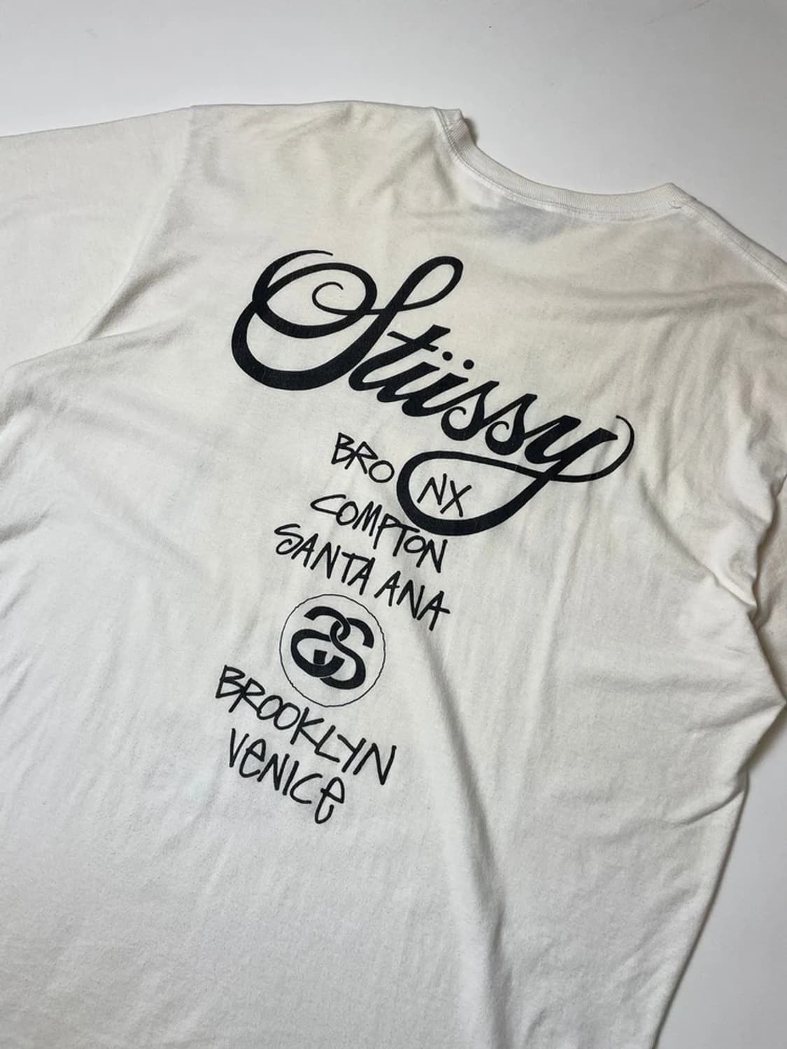 스투시 월드투어 코튼 반팔 티셔츠 PN9636 상품이미지5