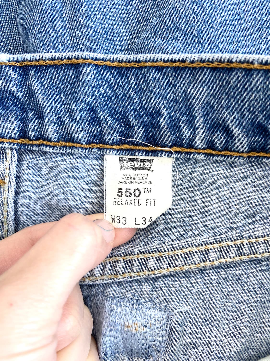 90's 리바이스 550 오렌지탭 [049] 상품이미지8