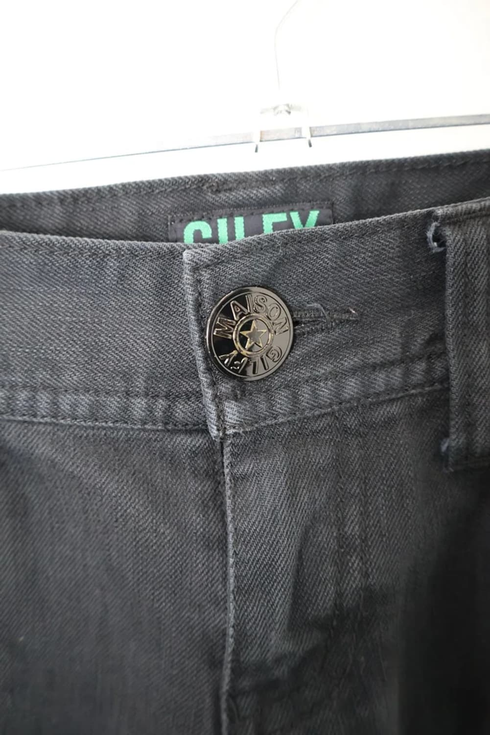 Maison Gilfy Black Zipper Flare Pants 상품이미지7