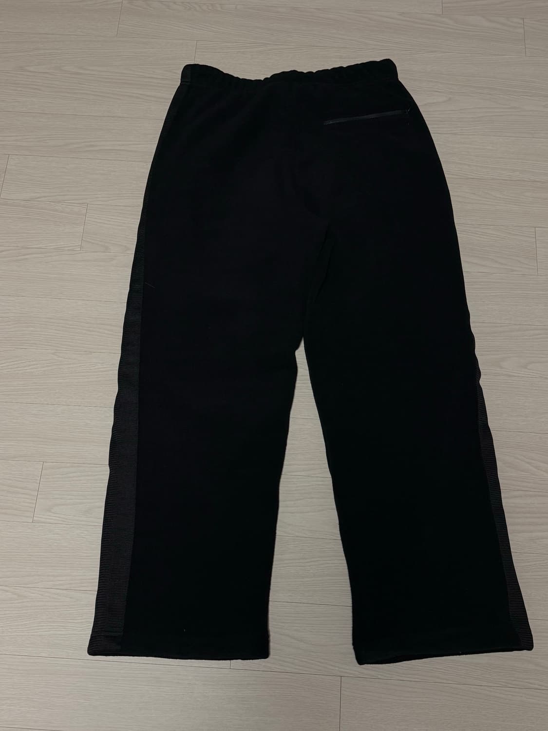 유니클로 x 니들스 플리스 와이드 팬츠 블랙 JP 상품이미지2