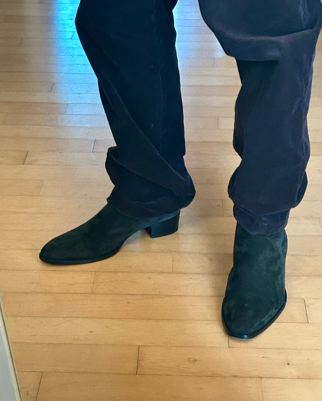 생로랑 스웨이드 부츠 상품이미지1