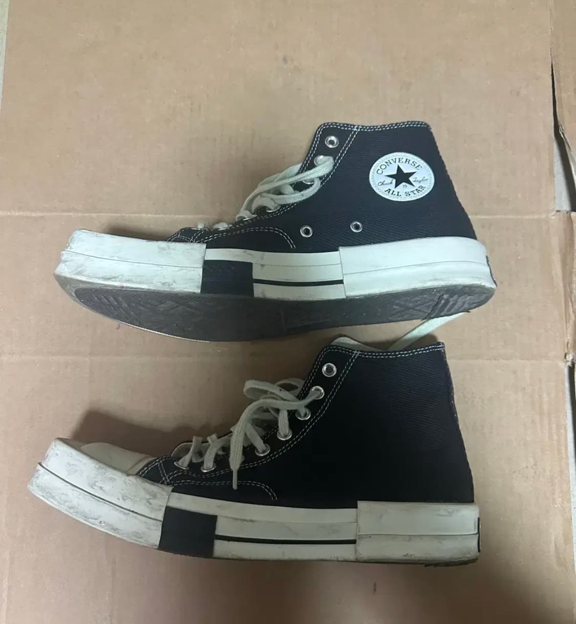 릭오웬스 컨버스 터보다크하이 275 상품이미지4