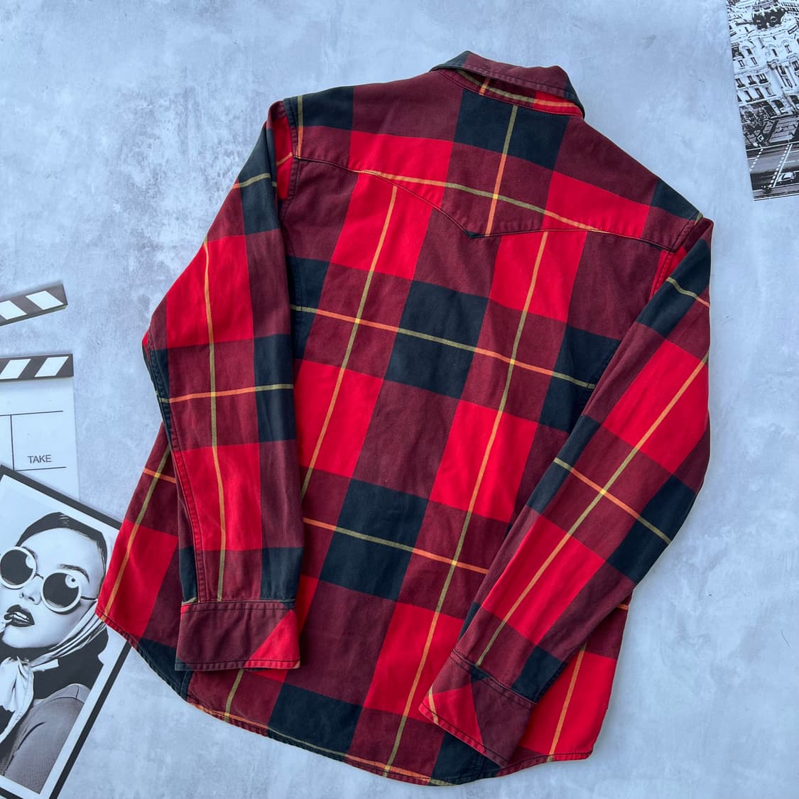 리바이스(Levi's) 타탄 체크 셔츠 집업 자켓 상품이미지7