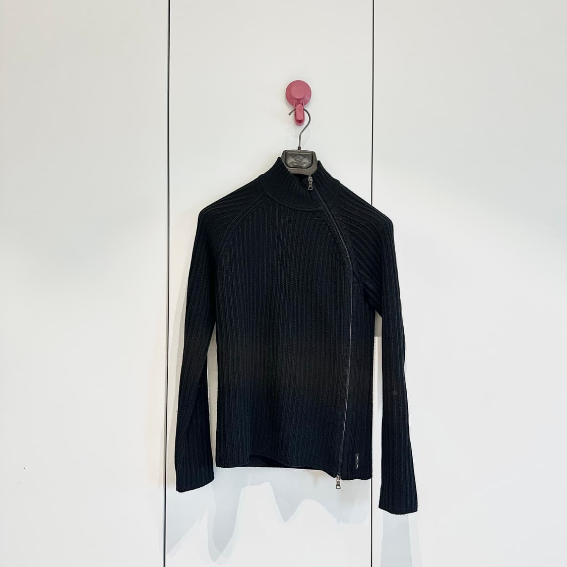 아르마니 익스체인지 어시메트릭 니트집업 상품이미지1