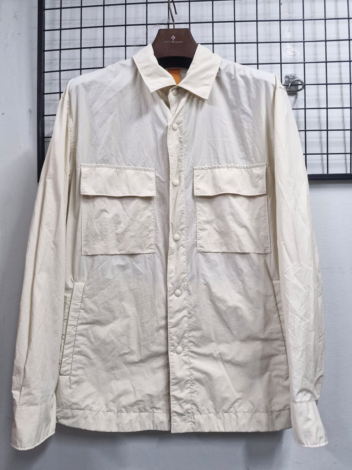 100L 에피그램 STAY-KIT 화섬 셔츠 자켓. 상품이미지1