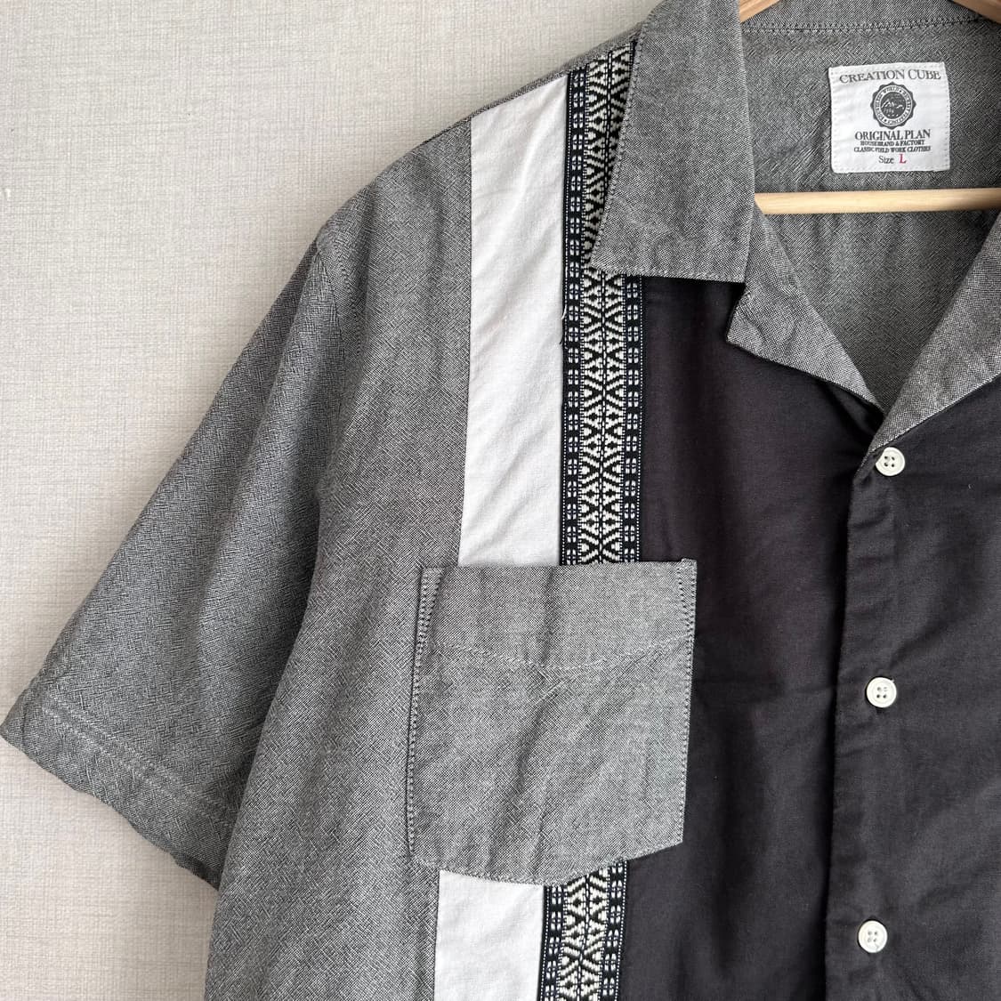 Vintage Embroidery Cuba Shirts 상품이미지4