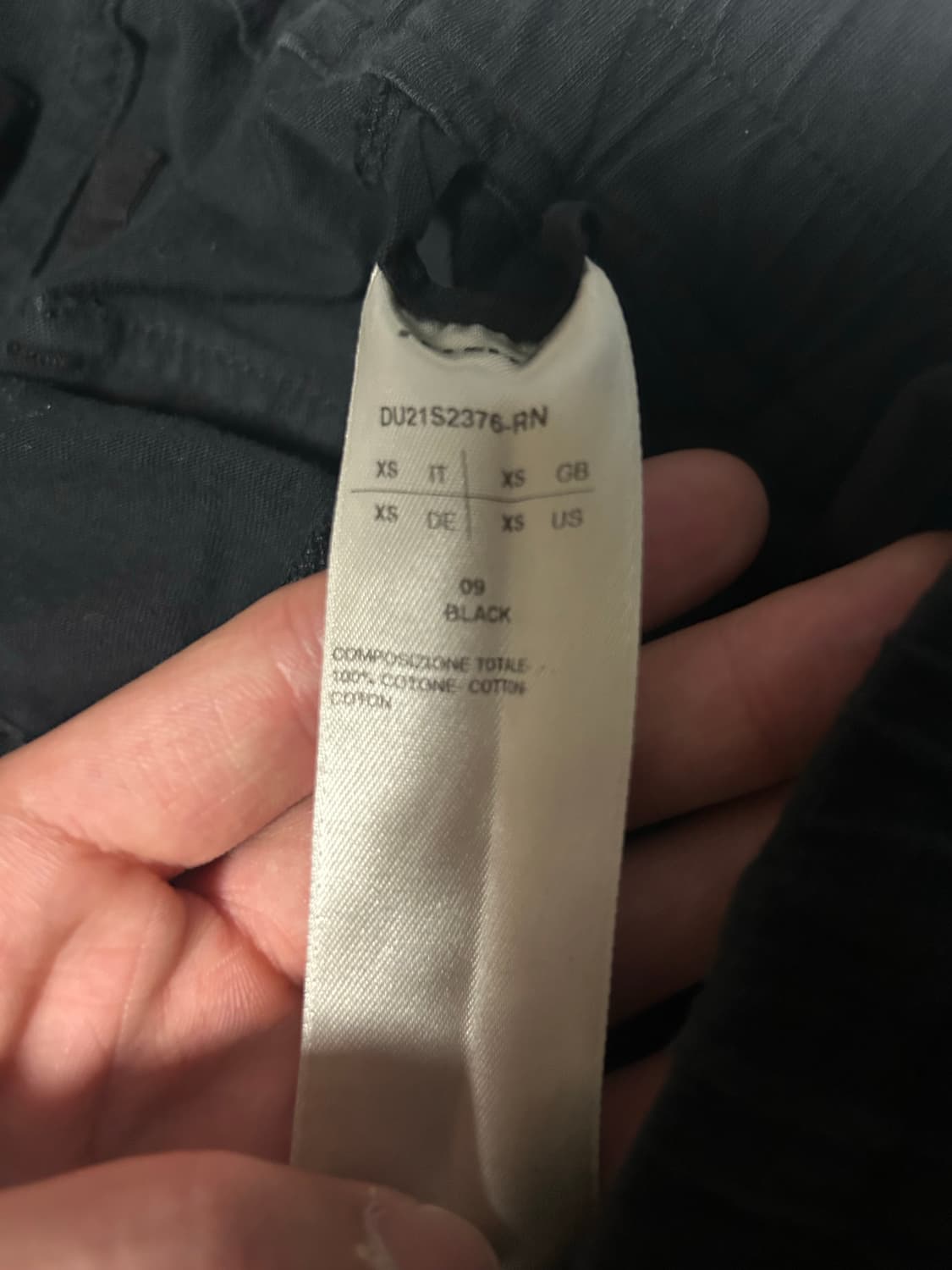 릭오웬스 다크쉐도우 크리치 카고 팬츠 상품이미지6