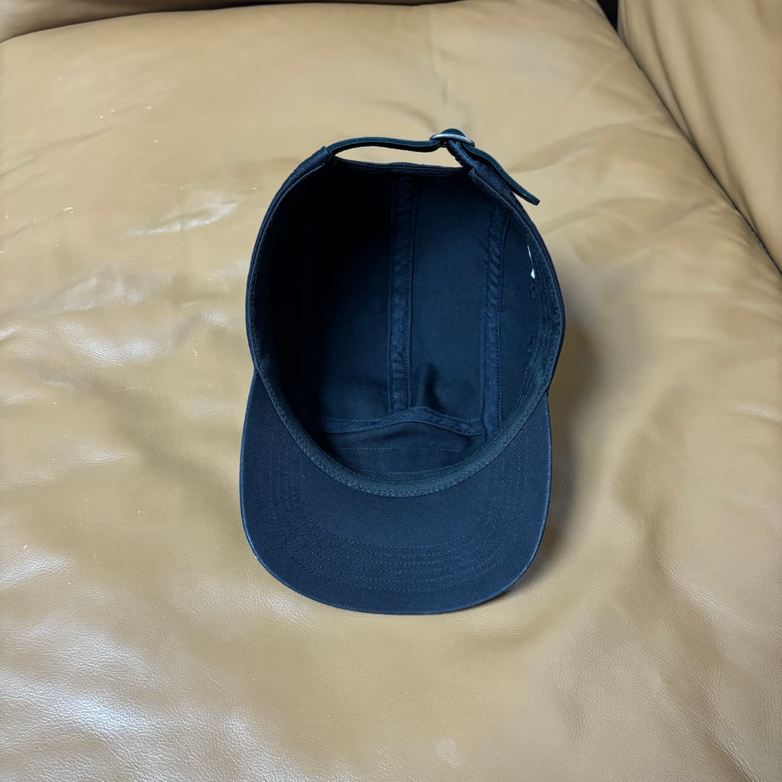 Supreme 슈프림 워시드 블랙 캠프캡 모자 (Washed Black) 상품이미지6