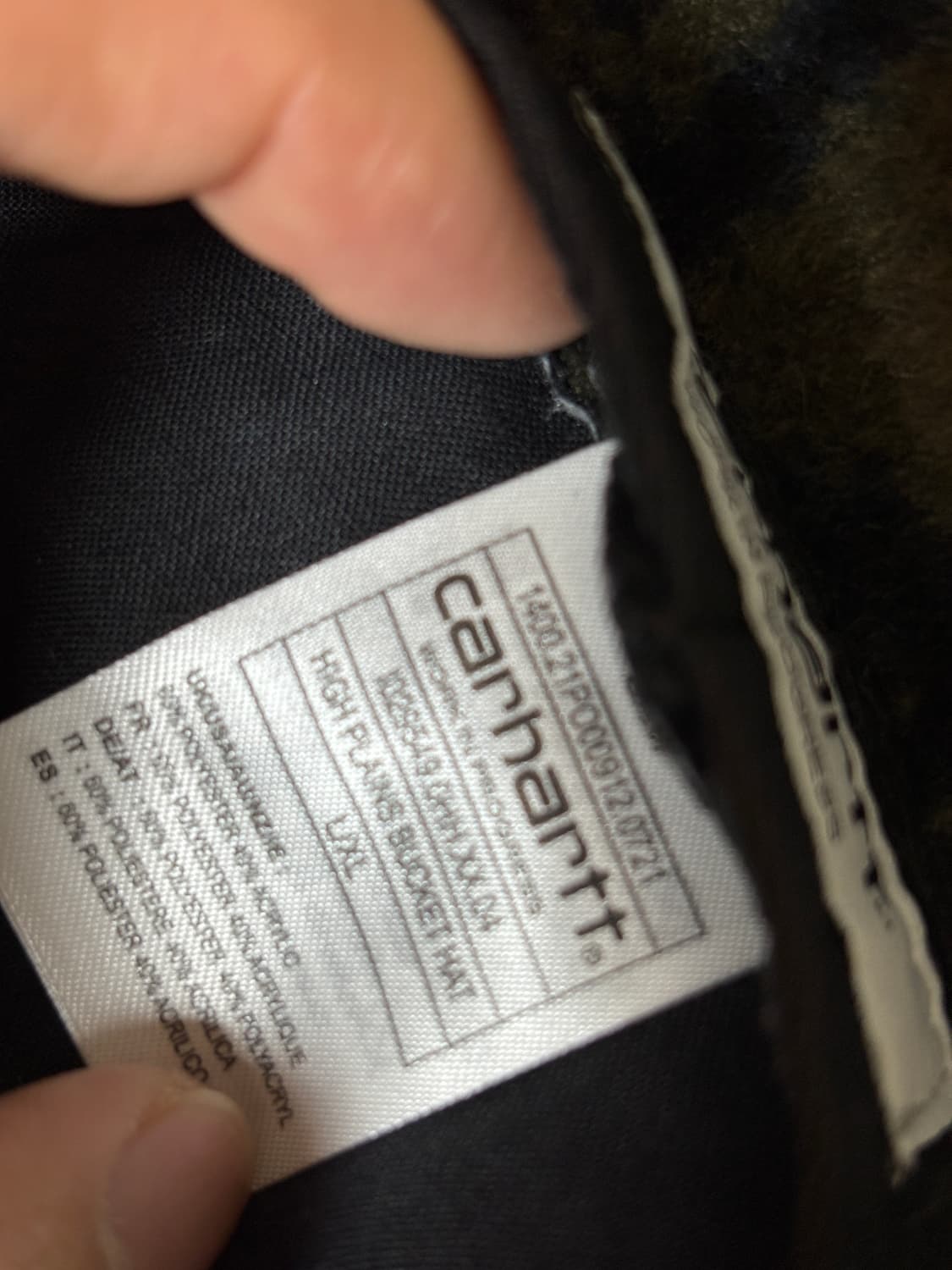 칼하트 하이플레인스 퍼 버킷햇 L/XL 상품이미지3