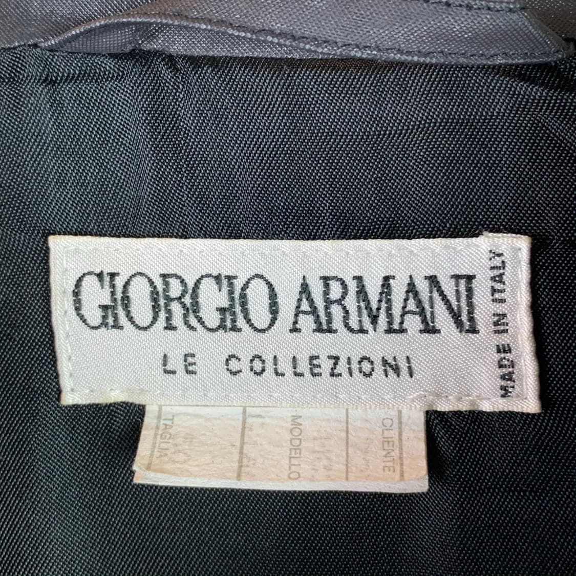 조르지오 아르마니 르 꼴레지오니 블랙 자켓 상품이미지8