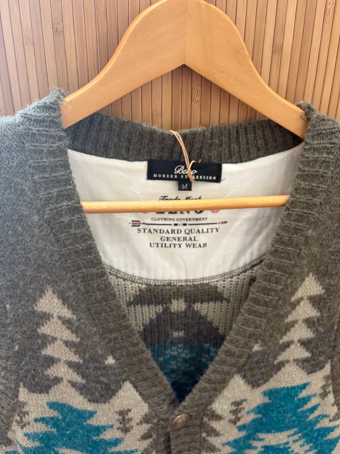 BENO WOOL VEST 상품이미지3