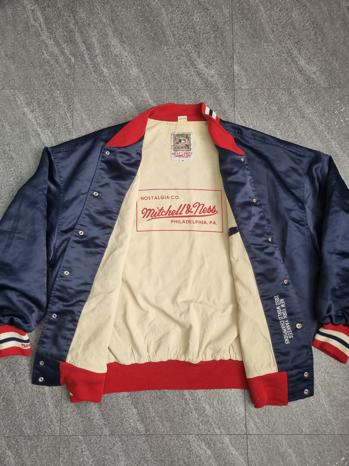 미첼앤네스 올드스쿨 스타디움 자켓 115 상품이미지2