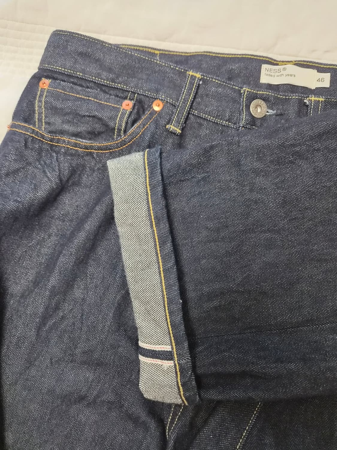 NESS fwy Okayama 5p Selvedge denim 46 상품이미지4