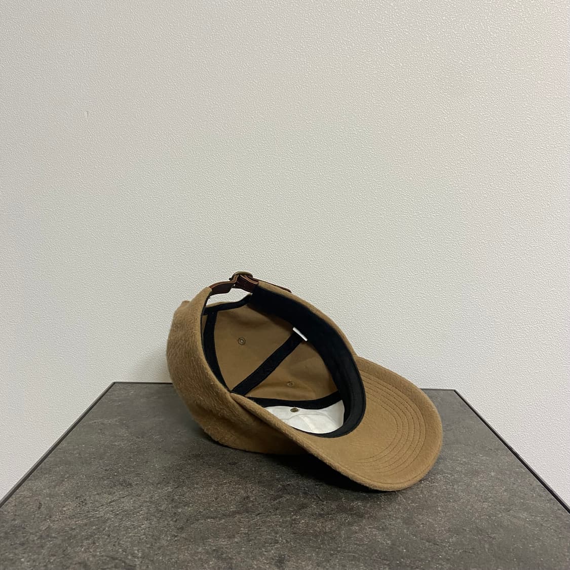 슈프림 클래식 로고 탄 베이지 볼캡 모자 6패널 캡 상품이미지7