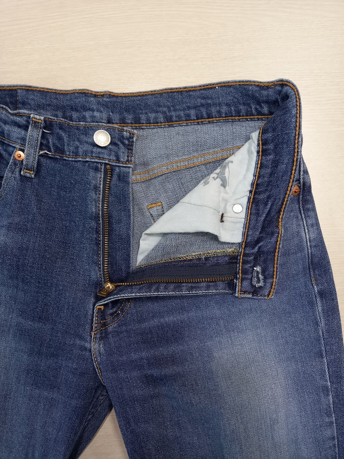 31 리바이스511 워싱 스판 슬림일자진 31-505 상품이미지7