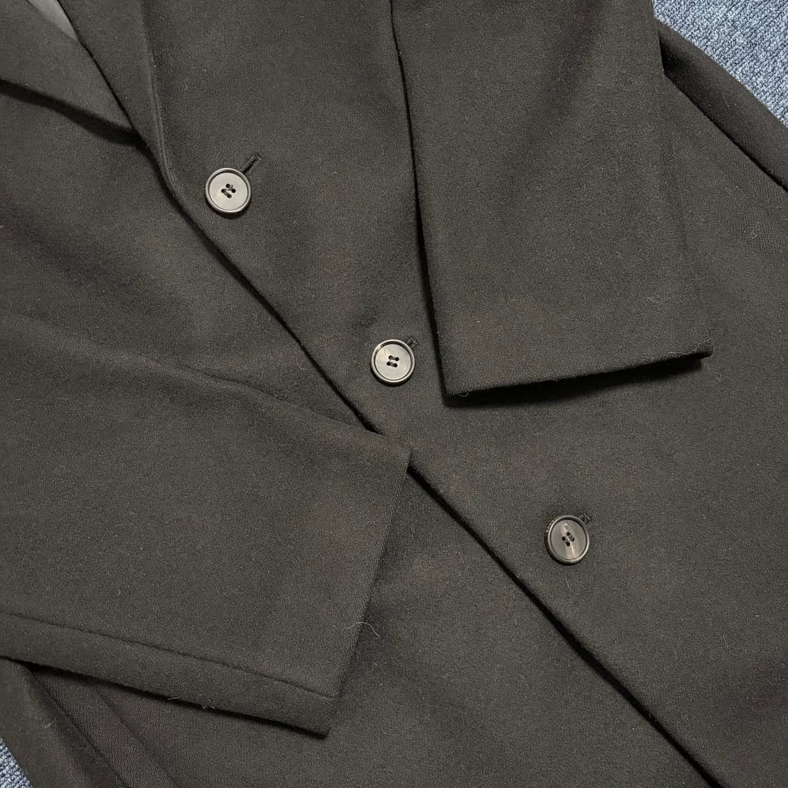 인사일런스 울캐시미어 싱글 롱 코트 상품이미지2