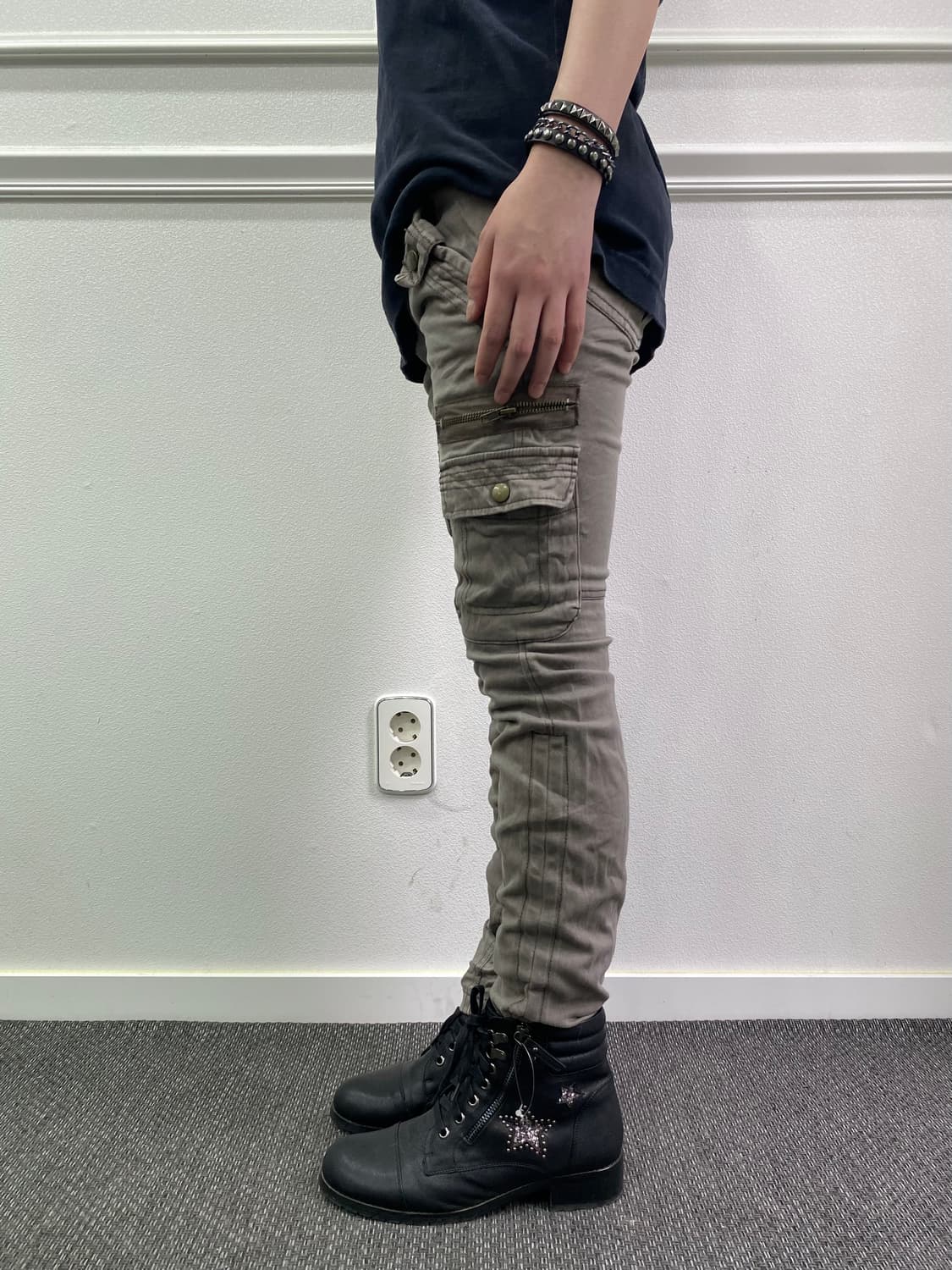 2000s Girl Mood Capri pants 상품이미지2