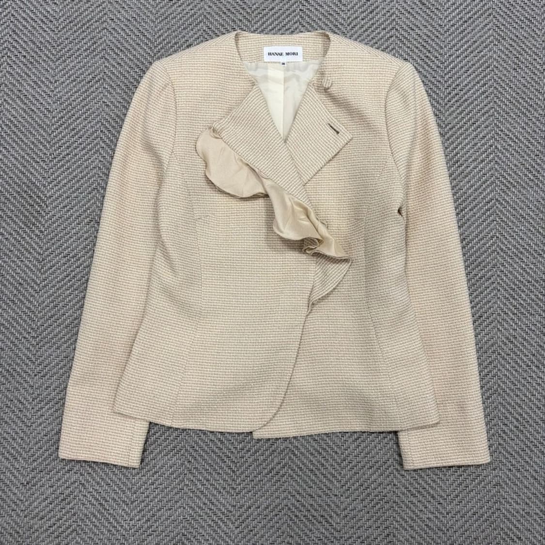 하나에모리 울블렌드 코사주 자켓 v3657 상품이미지6