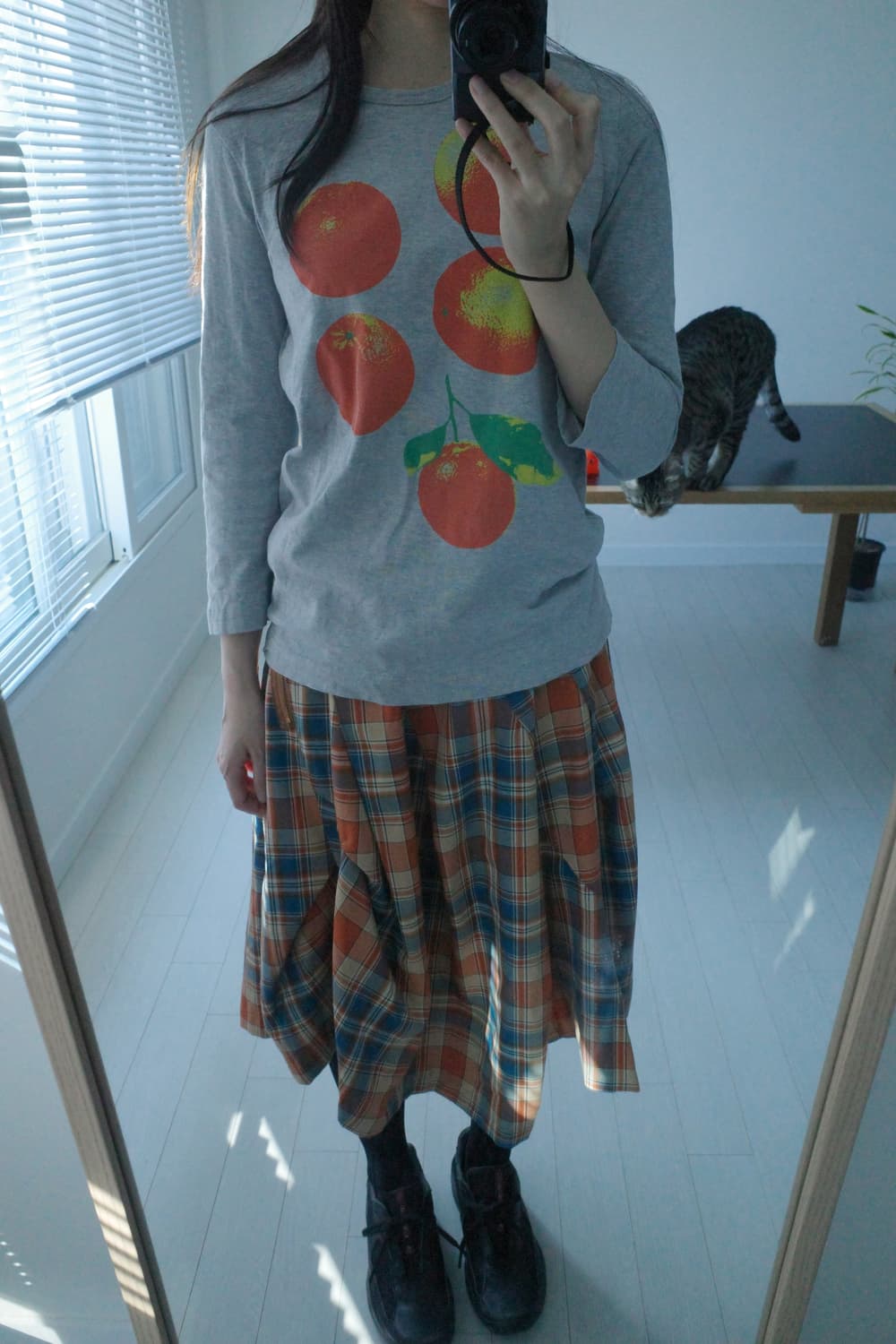 꼼데가르송 트리콧 귤 티셔츠 상품이미지1