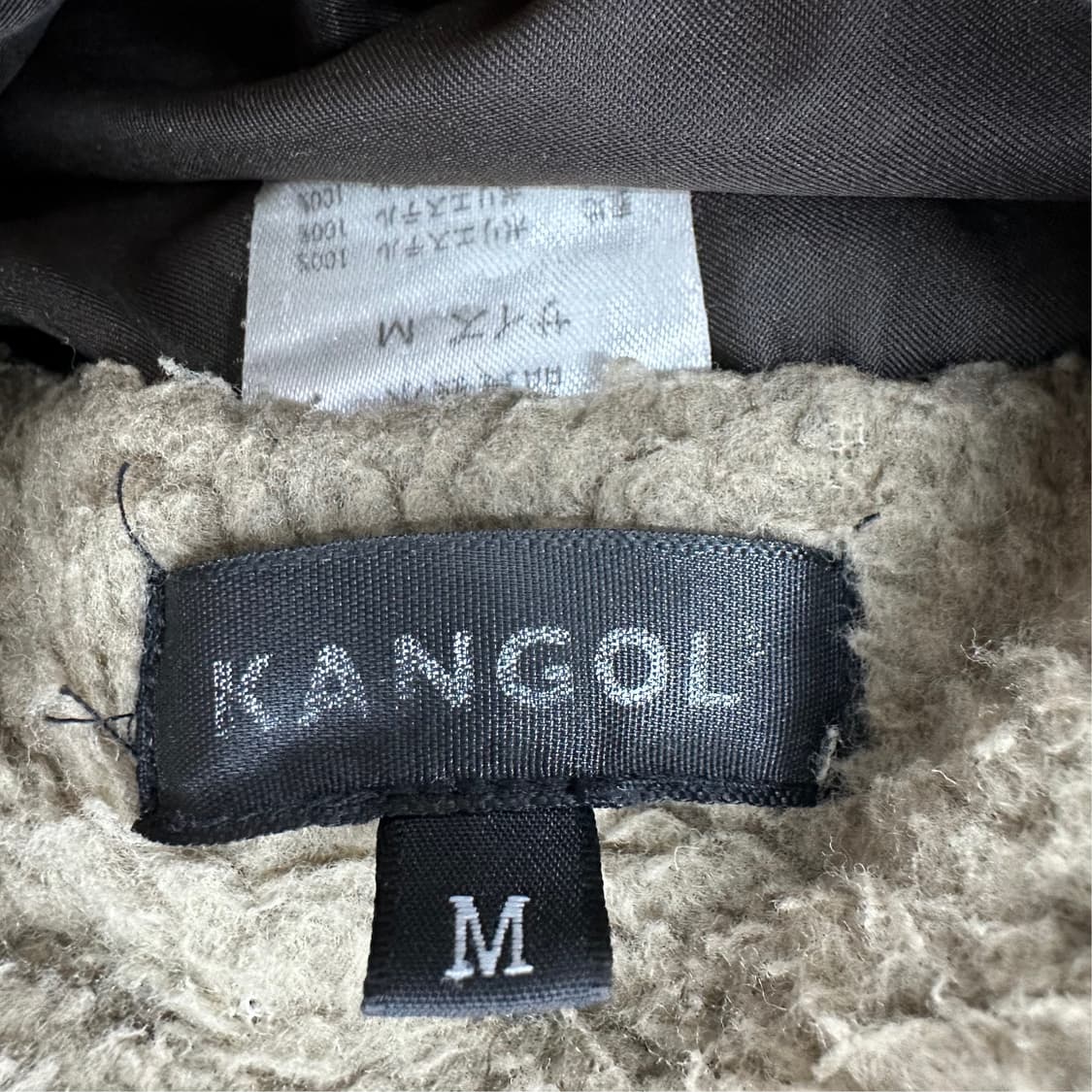 95 캉골 남자 양털 뽀글이 점퍼 상품이미지5