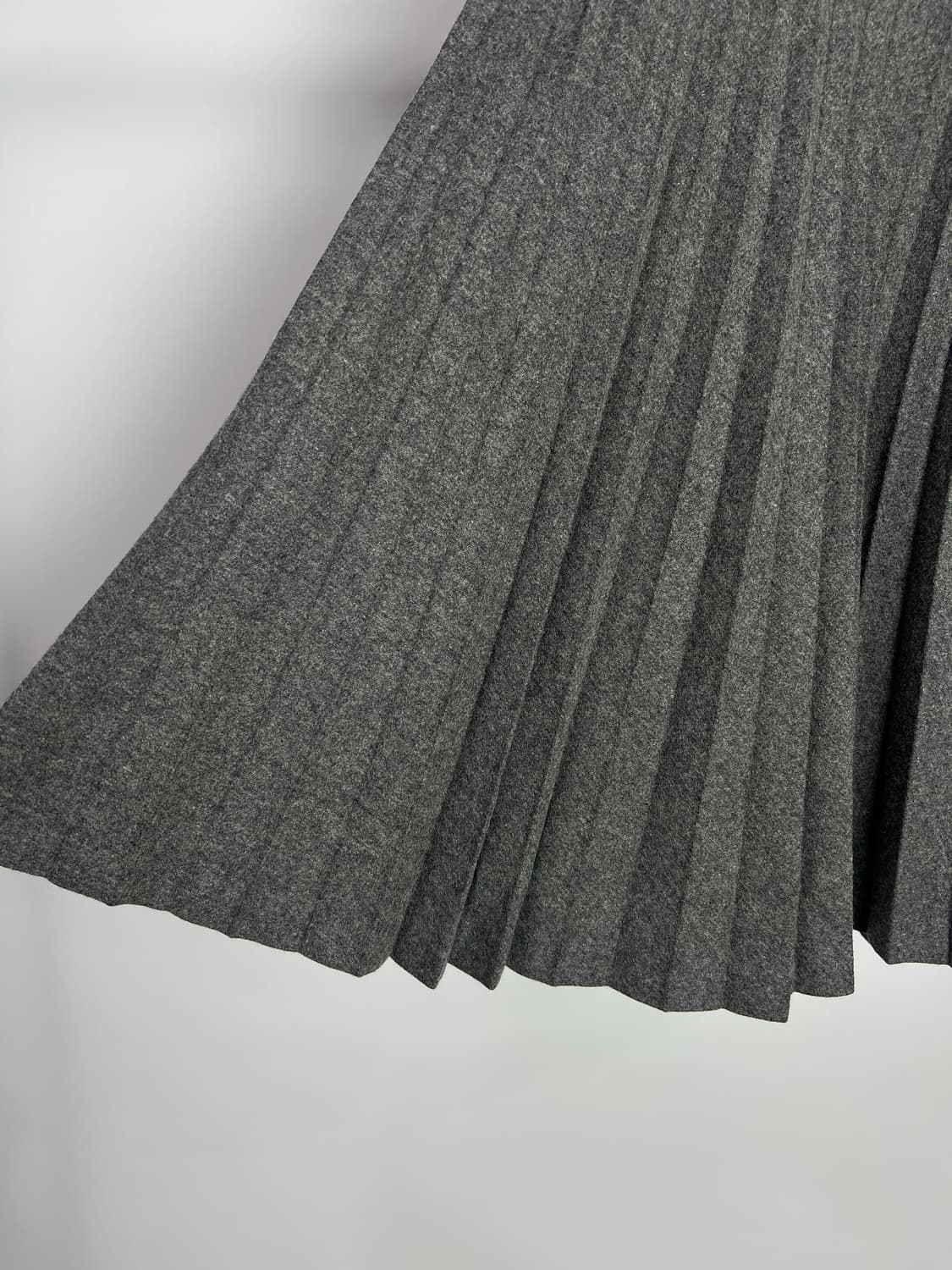 NOUE-RUE 플리츠 울 스커트 상품이미지4