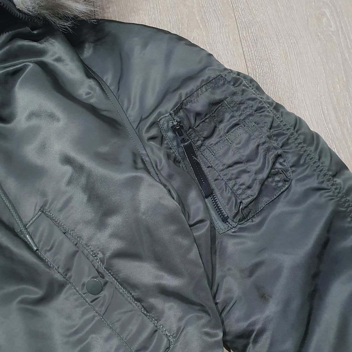 오리지널 n2b 플라이트 자켓 80s 군납 m 100-105 상품이미지4