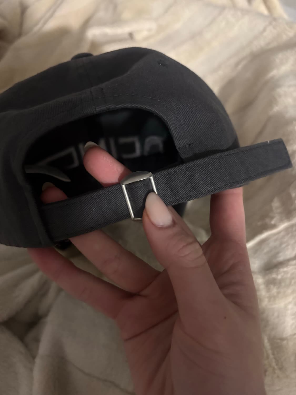 다이닛 빅 로고 볼캡 차콜  상품이미지2