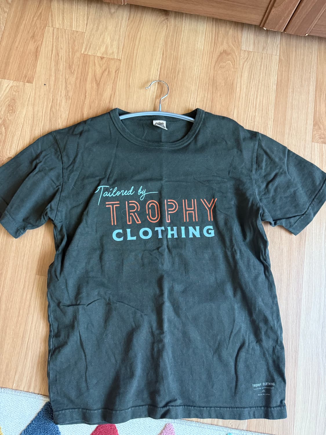 트로피클로딩 tailored logo OD 티셔츠 (Gun Black) 상품이미지2