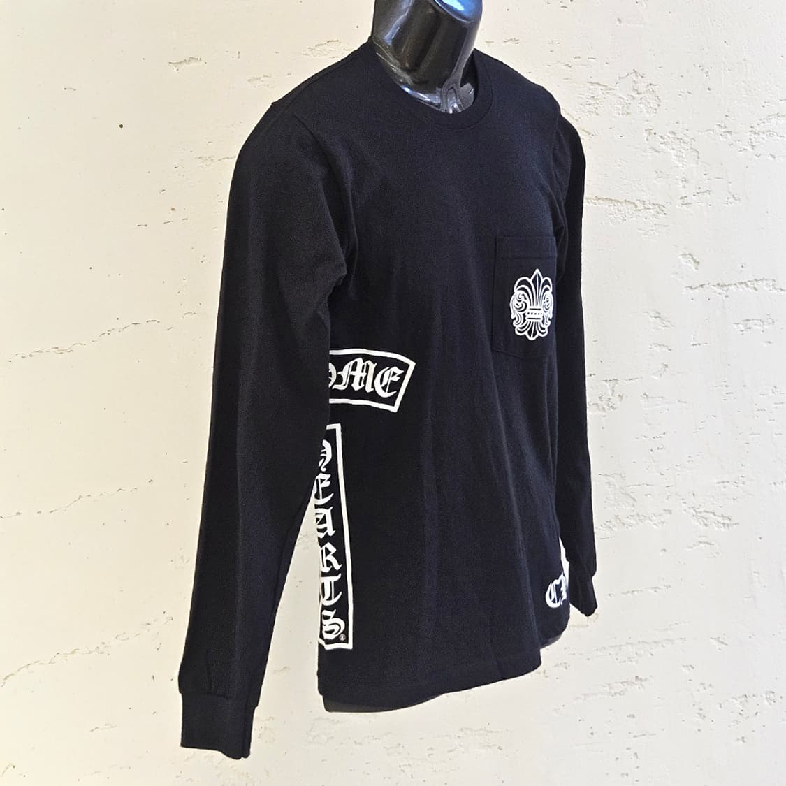 [S] 미사용 크롬하츠 T바 로고 롱슬리브 B1224C301 상품이미지2