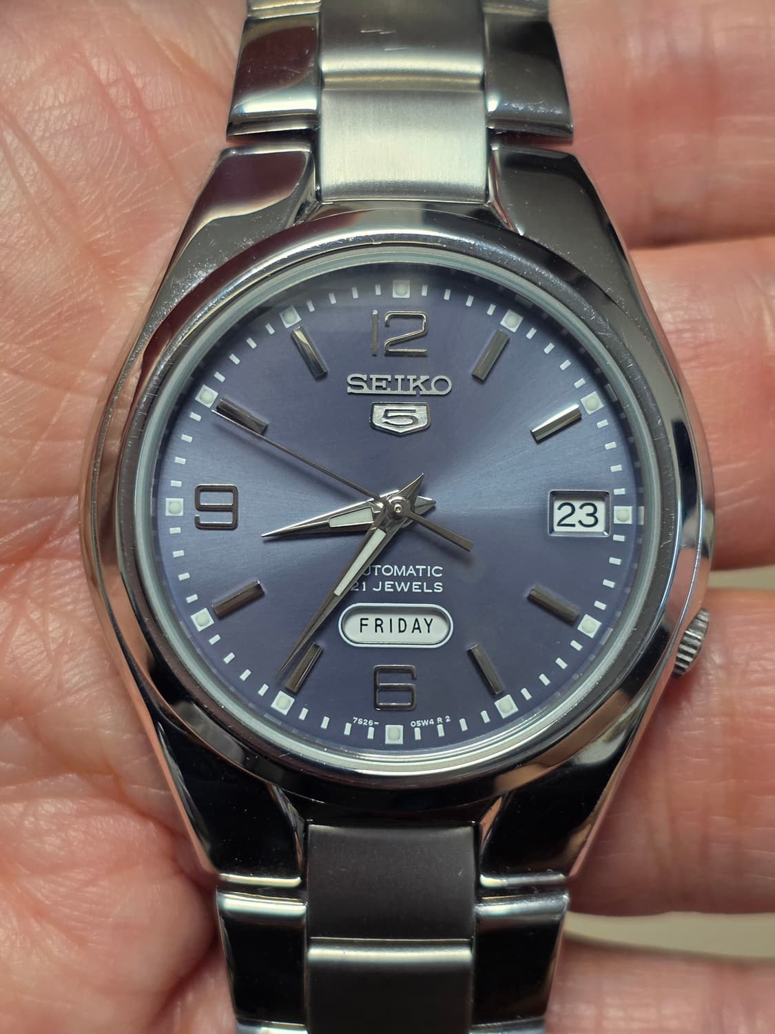 세이코 5 오토메틱 21 보석 SNK621K1 시계(풀박스) 상품이미지1