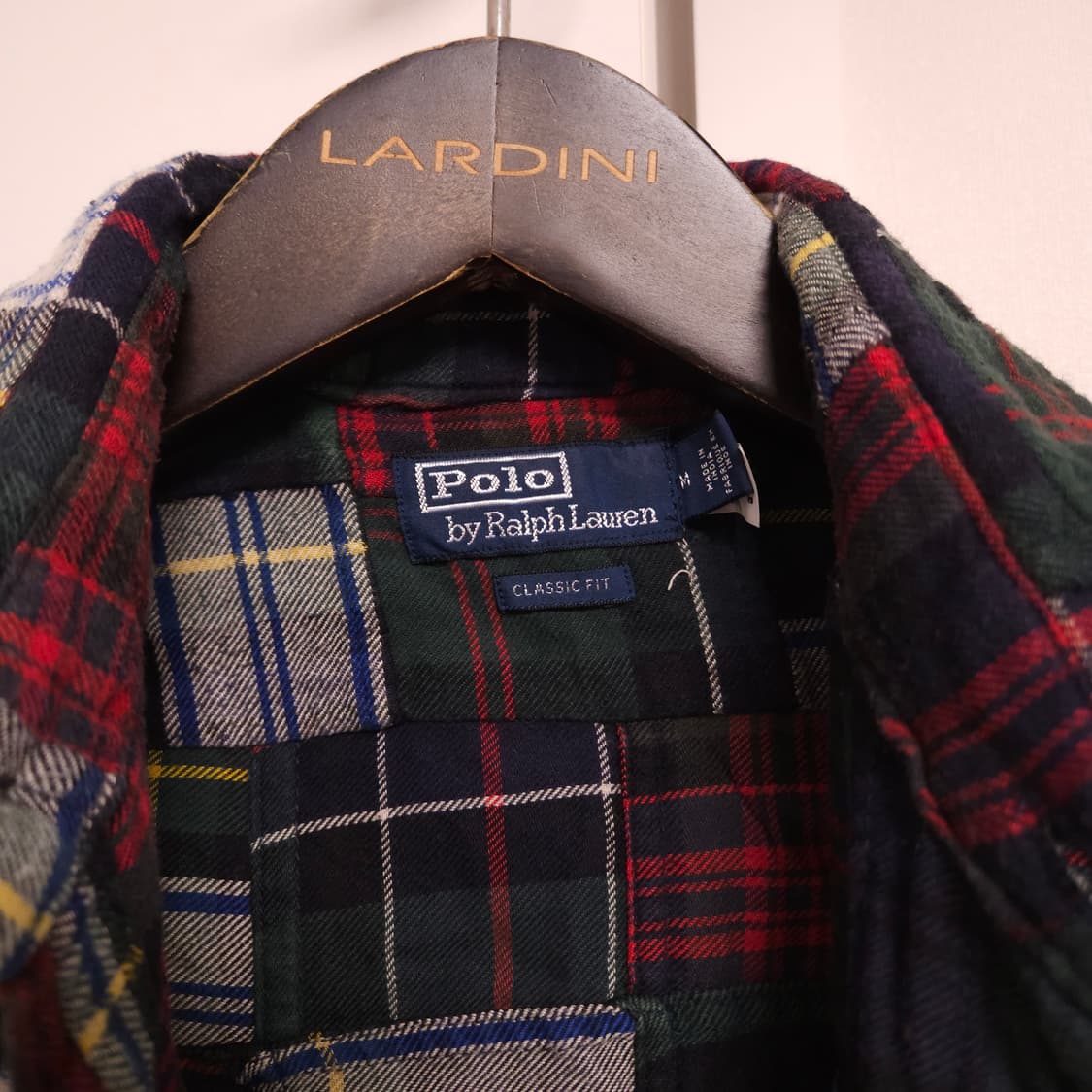 [M] 폴로 랄프로렌 패치워크 프란넬 셔츠 상품이미지2