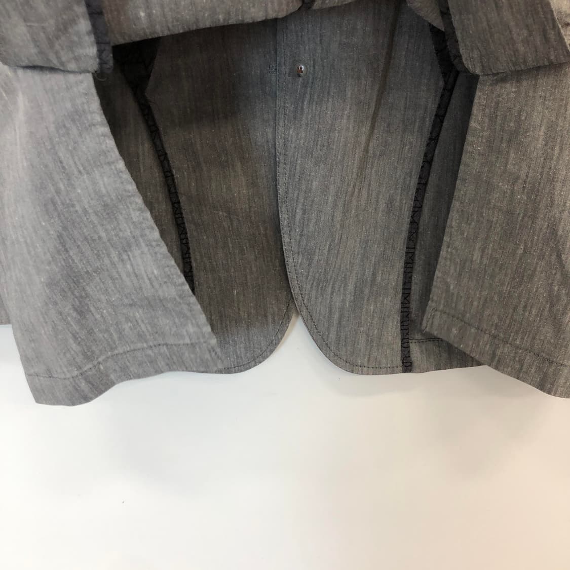 TNGT 린넨혼방 그레이 콤비자켓 100 상품이미지5