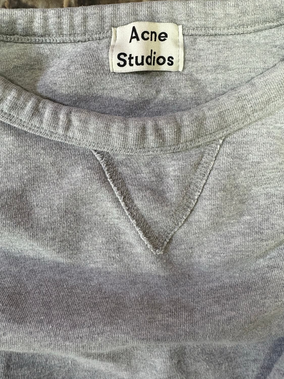 아크네스튜디오그레이코튼티셔츠 상품이미지2