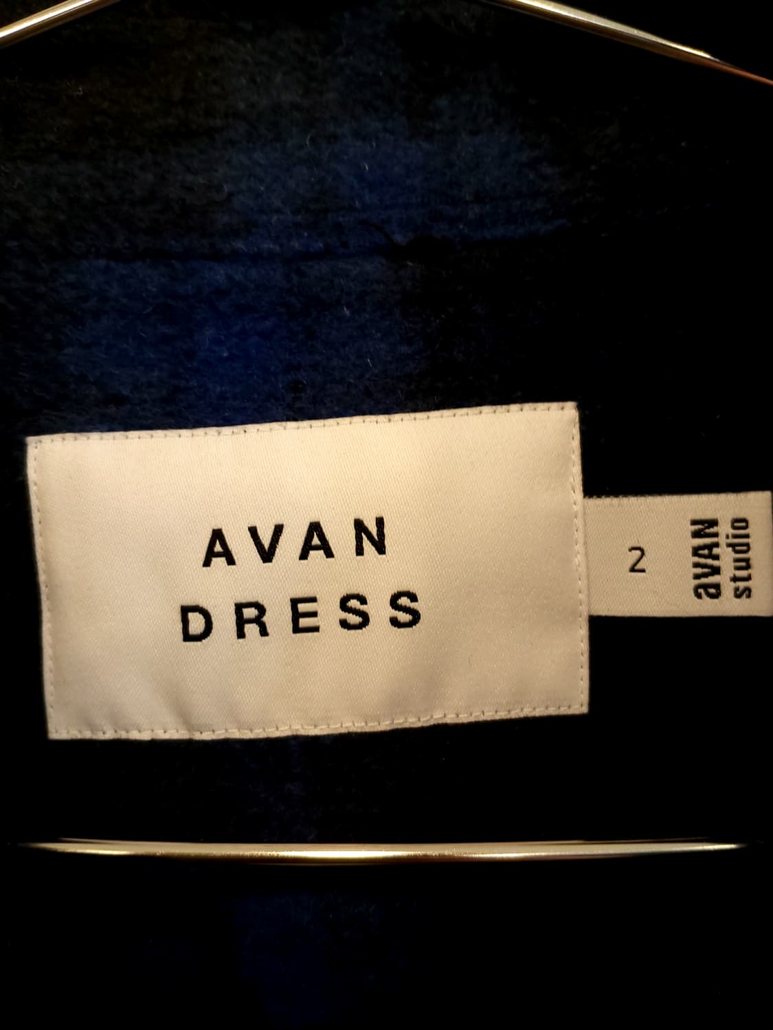 AVAN DRESS 오버핏 체크 셔츠/ 2 상품이미지3