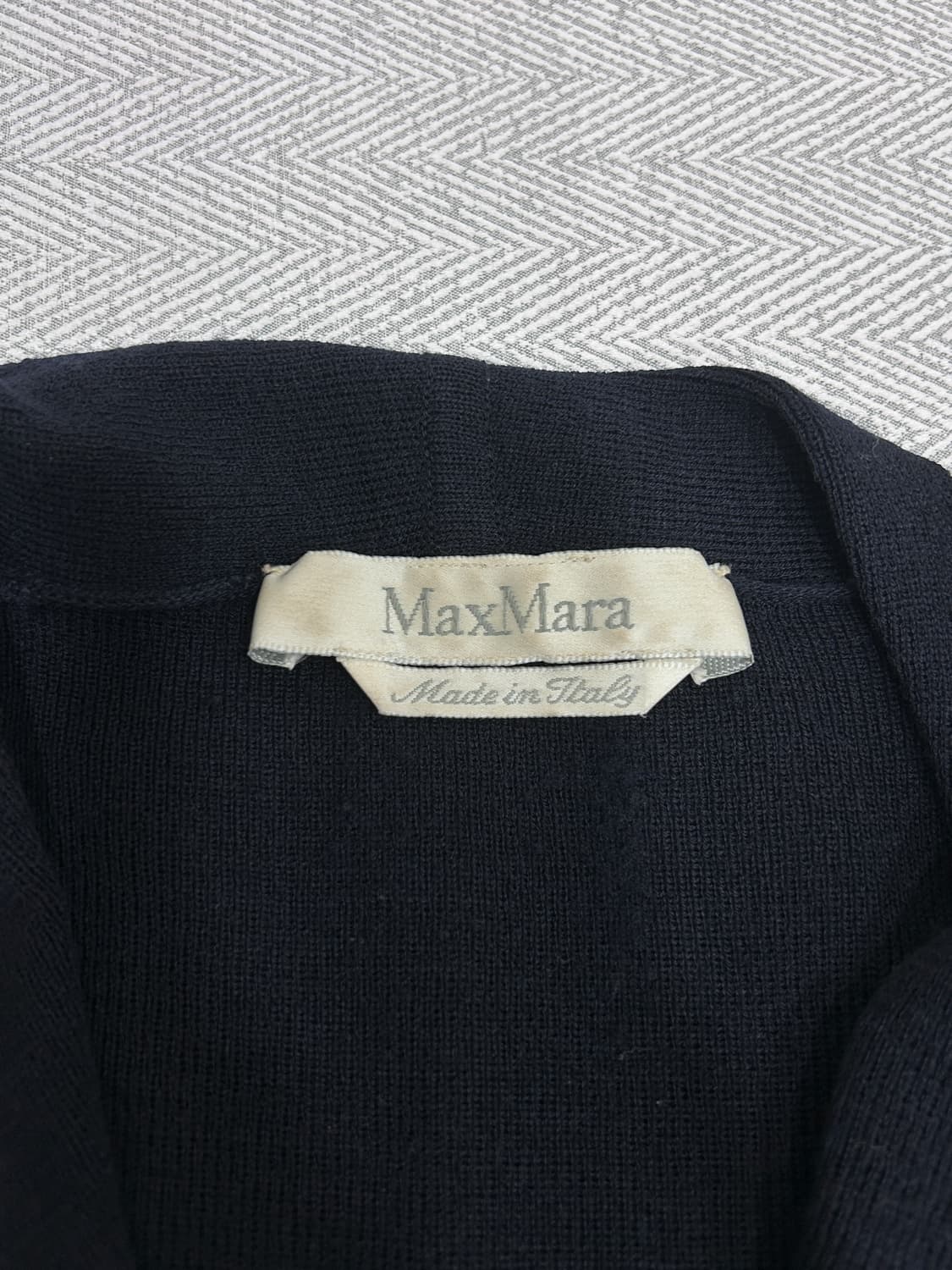 막스마라 네이비 울 더블버튼 가디건 자켓 55-66 상품이미지6