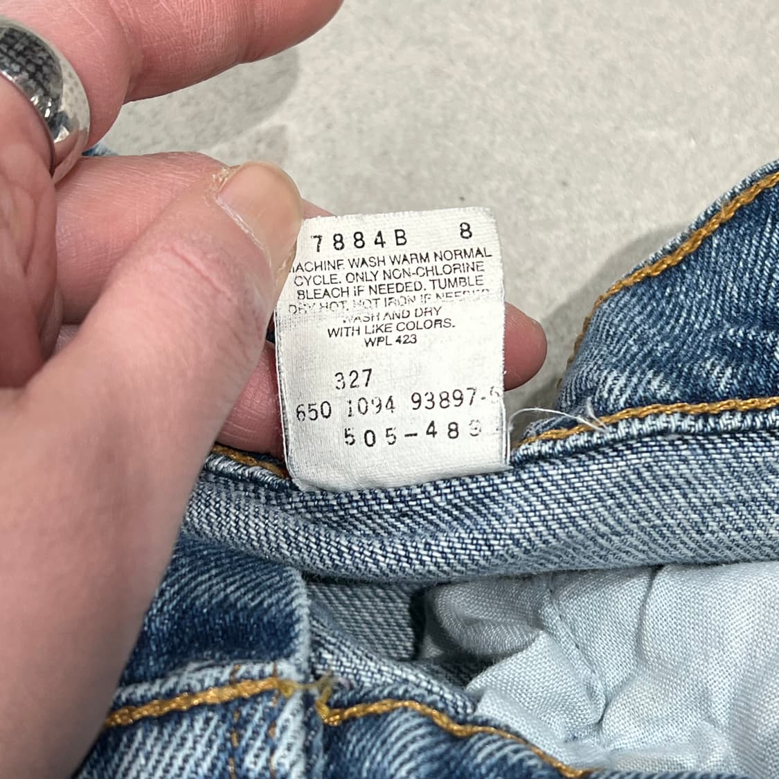 usa 리바이스 505 데님팬츠 s08997 상품이미지9