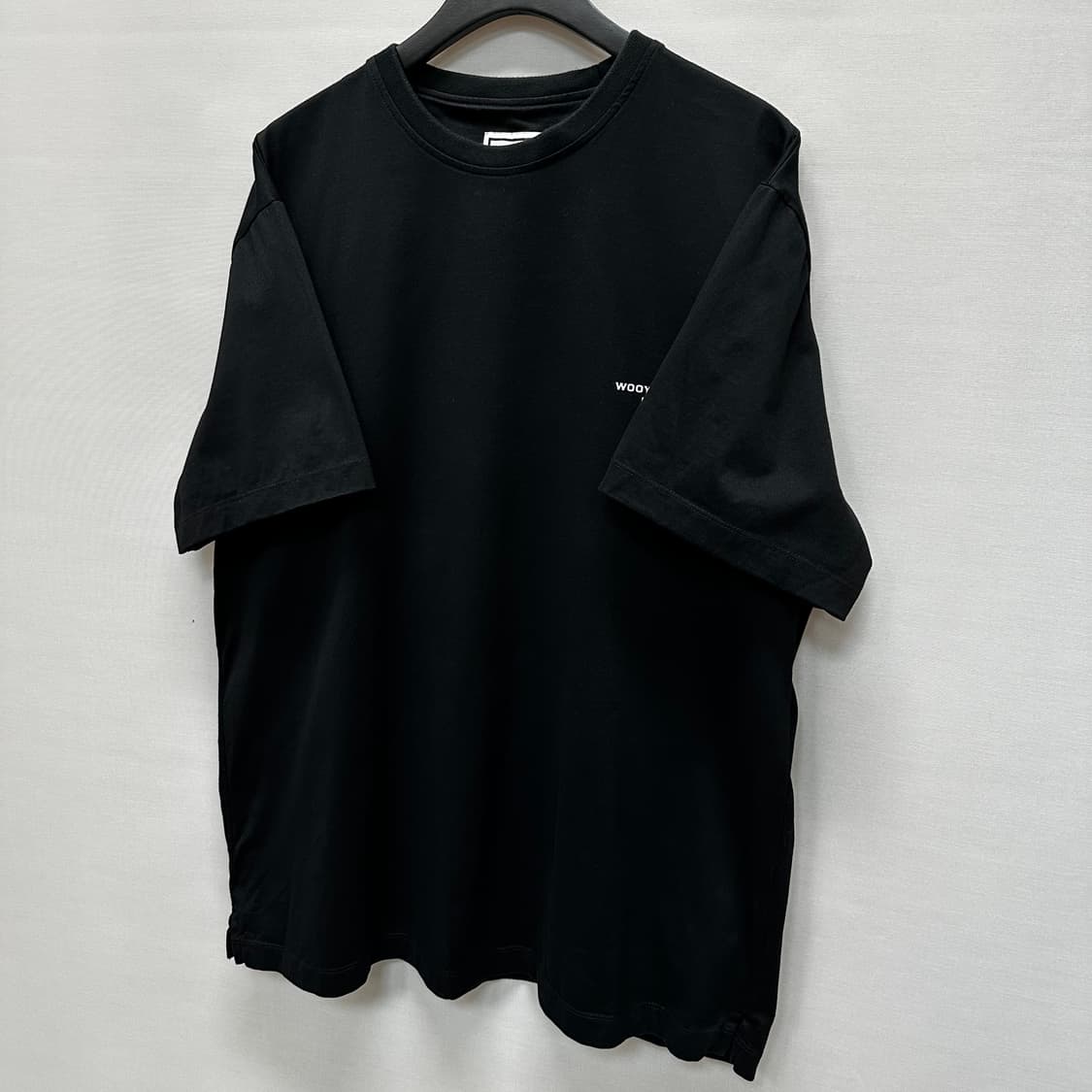 우영미 플라워 프린트 백로고 반팔티 ( 110 ) 상품이미지6