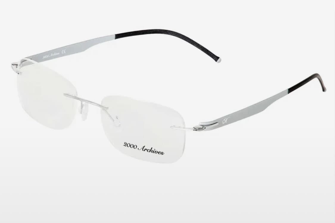 2000 아카이브스 무테 안경 01 건메탈 gun metal 상품이미지1