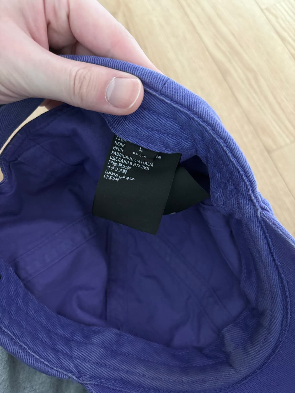 발렌시아가 유니티 볼캡 퍼플 상품이미지4