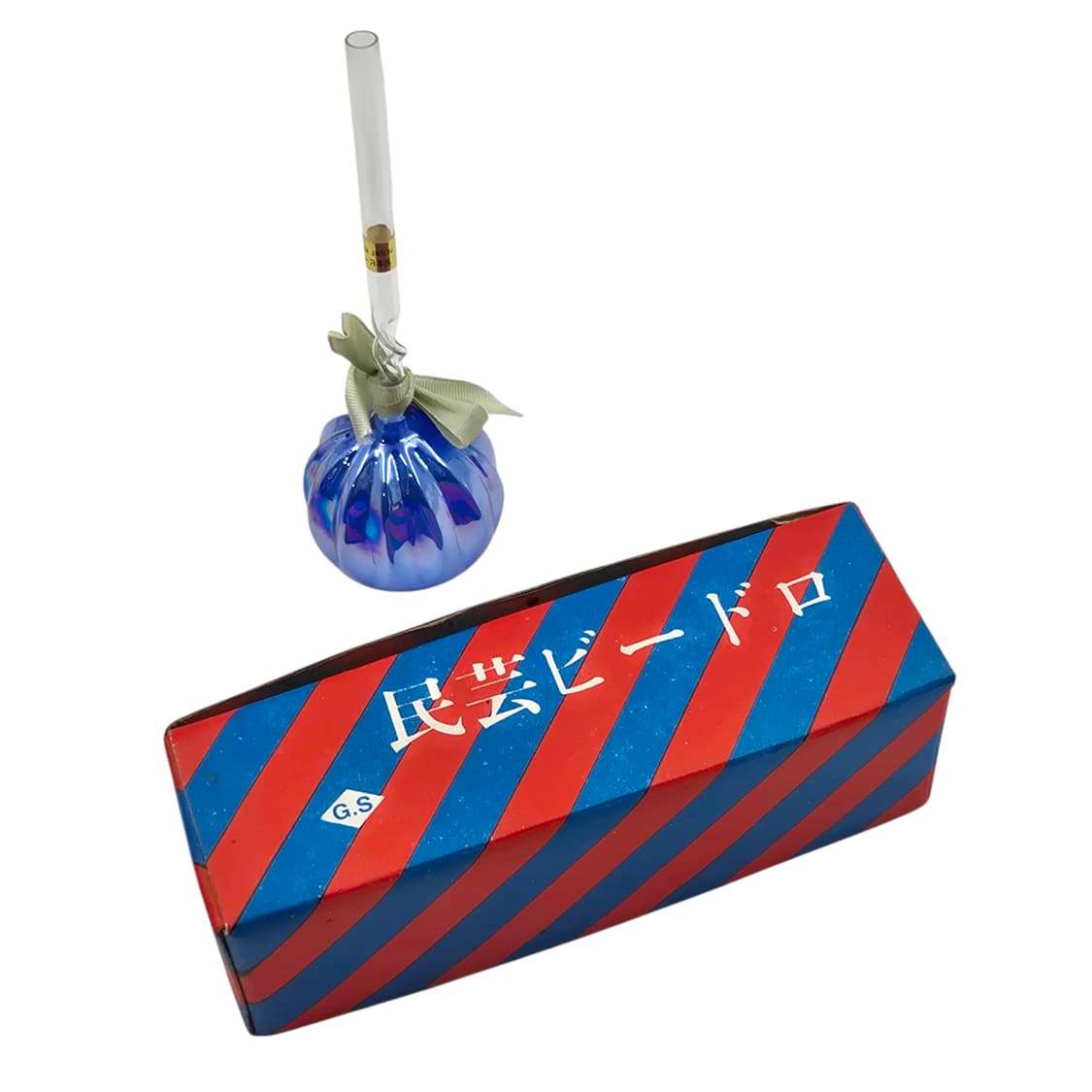 70s 핸드블로운 비드로 공예 장식 1p 상품이미지3