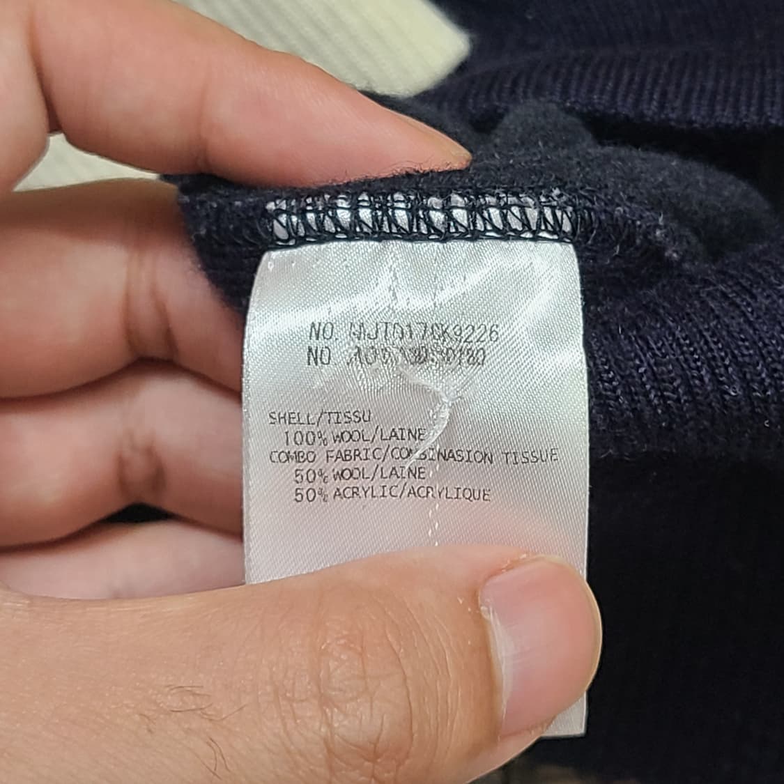 [4size] 톰브라운 울 사선 후드집업 상품이미지6