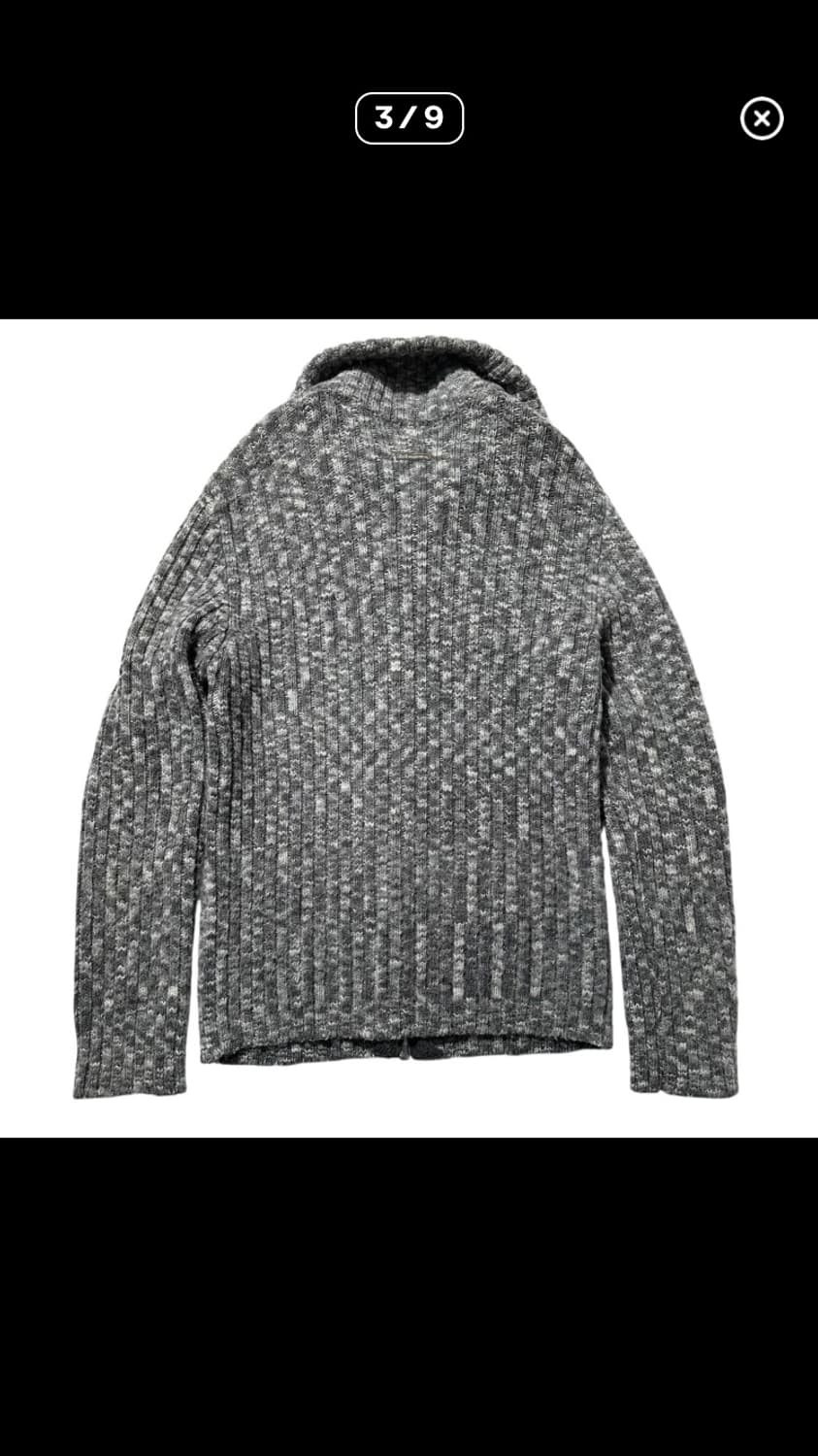 돌체앤가바나 투웨이 니트집업 가디건 상품이미지5