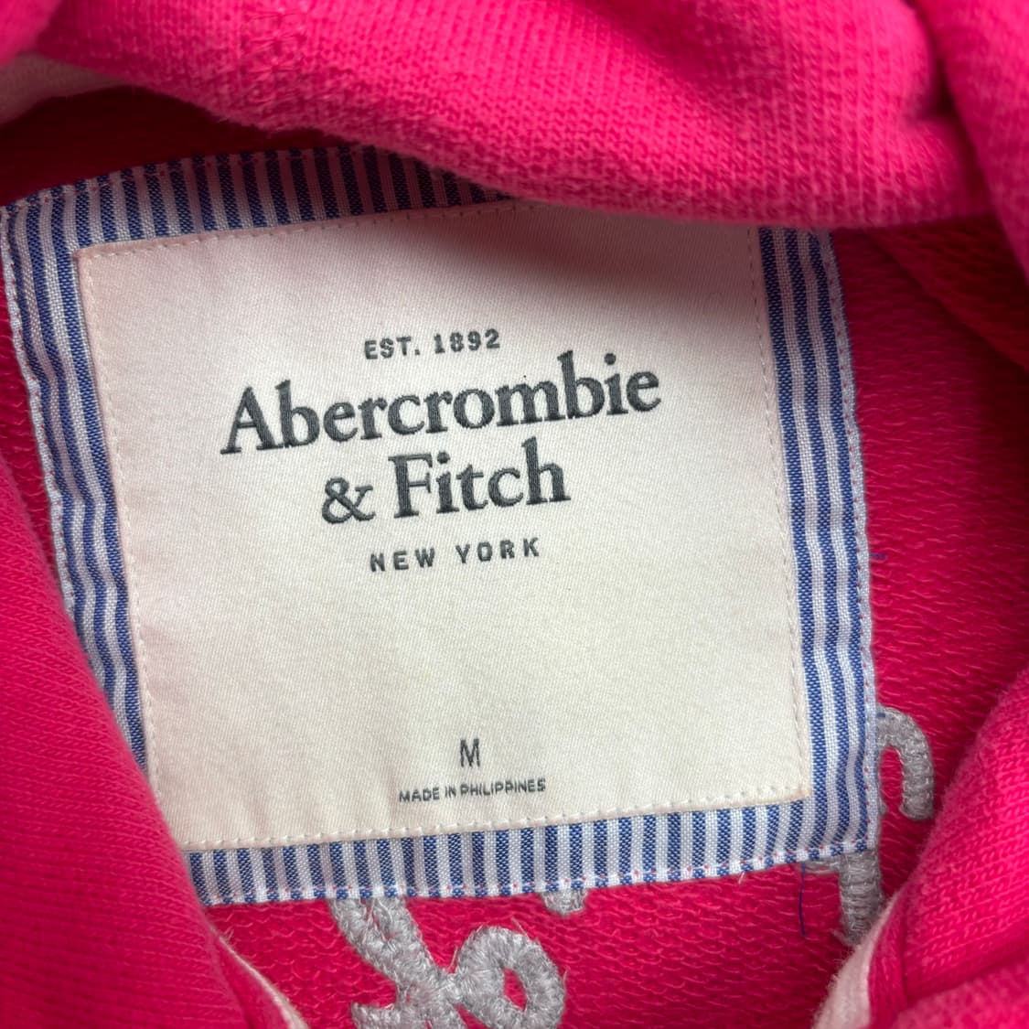 아베크롬비 y2k 빈티지 핑크 후드집업 M  상품이미지7