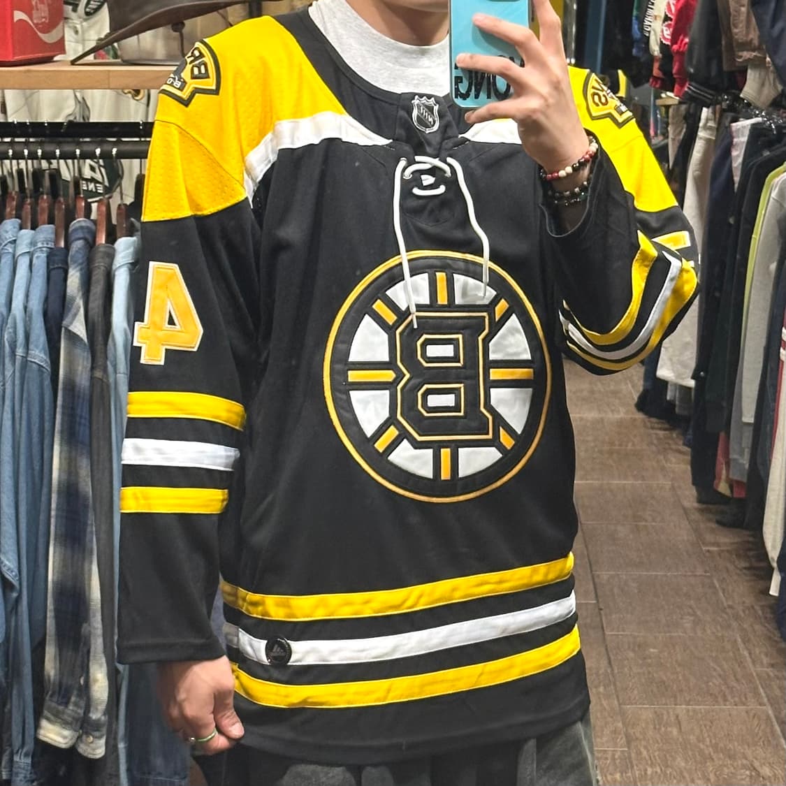 [HI] 아디다스 NHL 긴팔 하키티 블랙 상품이미지4
