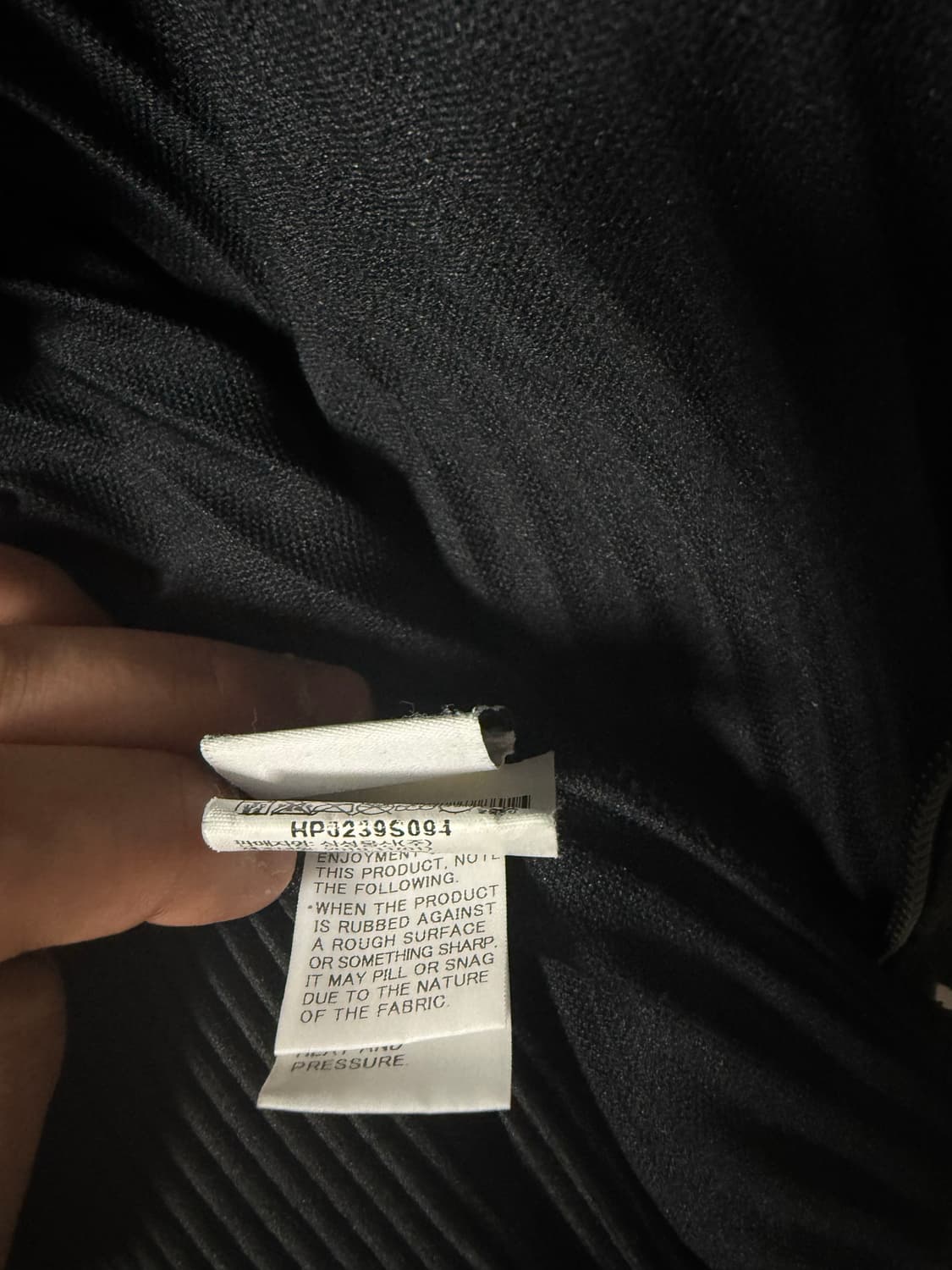 옴므플리세 후드집업 브라운 상품이미지6