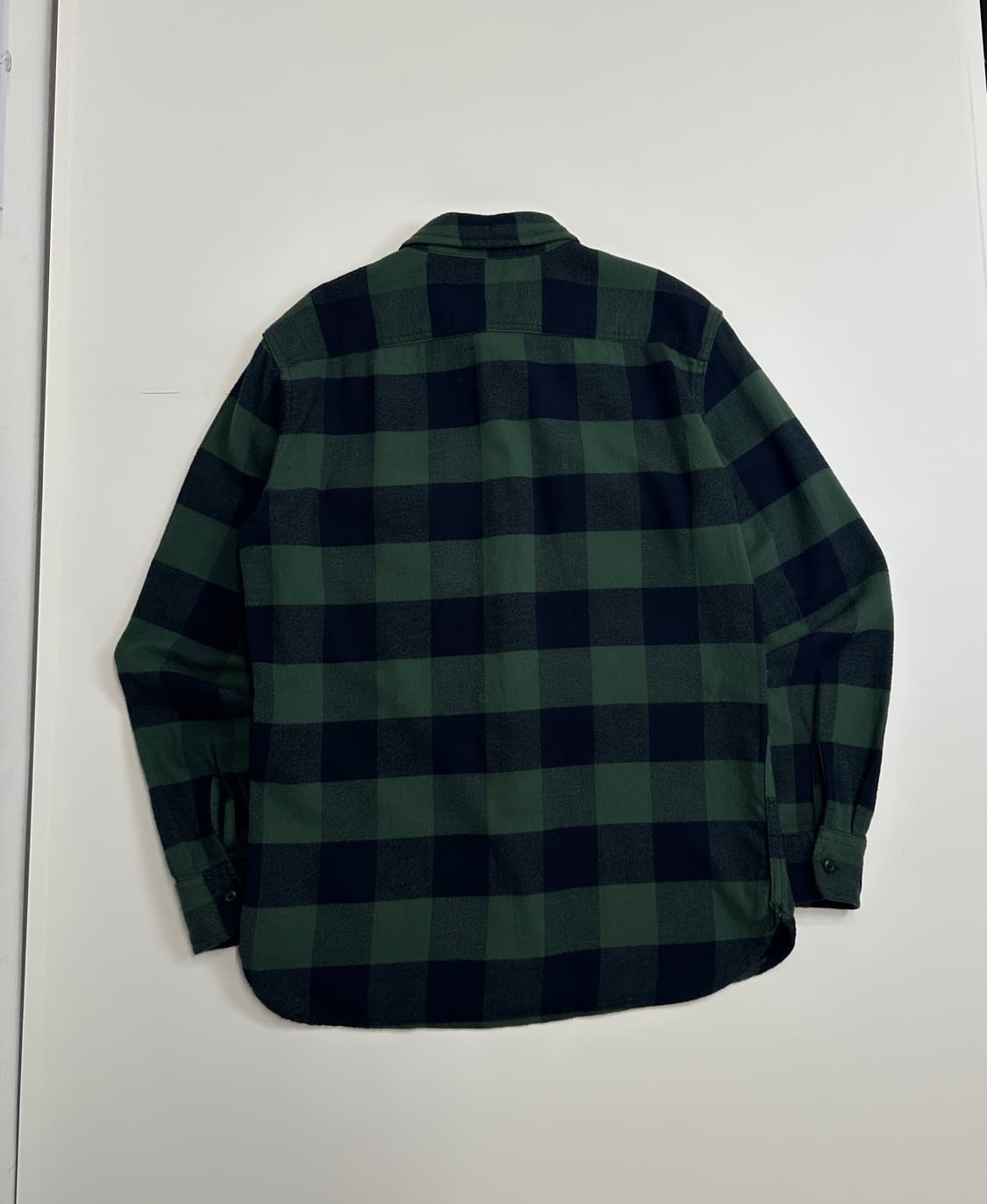 리바이스 체커보드 플란넬 그린 셔츠 M 상품이미지4