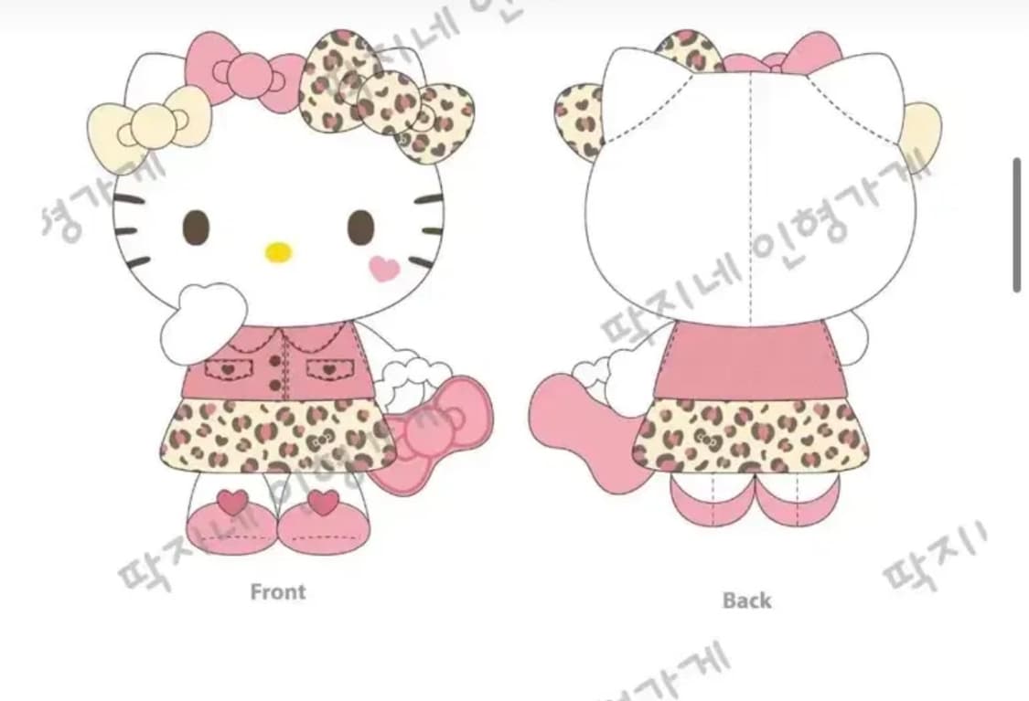 산리오 키티 마이멜로디 누이 마코 일괄판매 상품이미지1