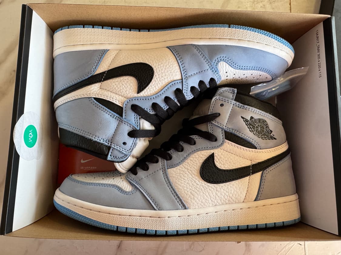 조던1 레트로 하이 OG 유니버시티 블루 265 팝니다 상품이미지6