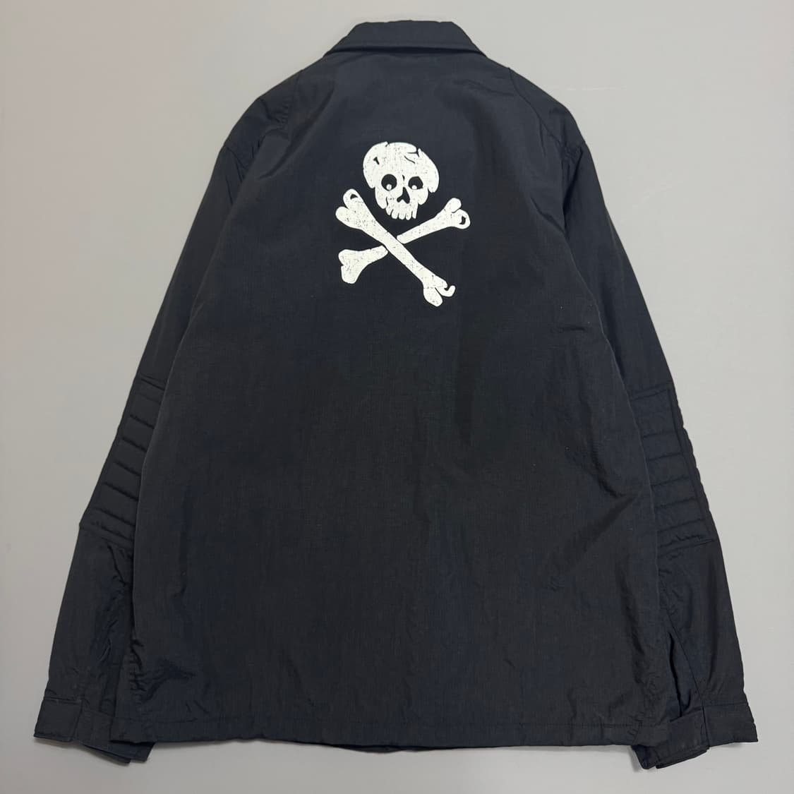 더블탭스(WTAPS) 블랙컬러 크로스 본 엘보패치 나일론 정글 자켓 상품이미지9